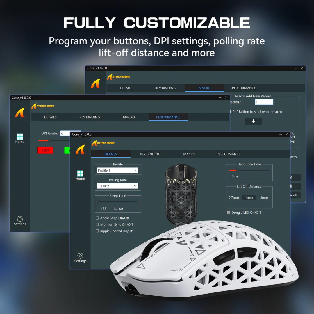 Мышь Attack Shark R5 Ultra белый купить,NaN