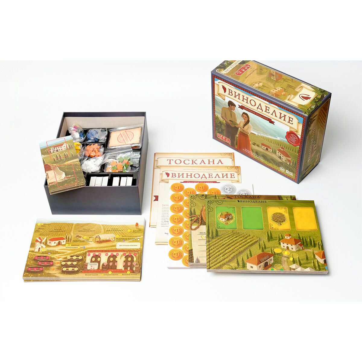  Настольная игра Нескучные игры Виноделие.Полное издание купить,NaN