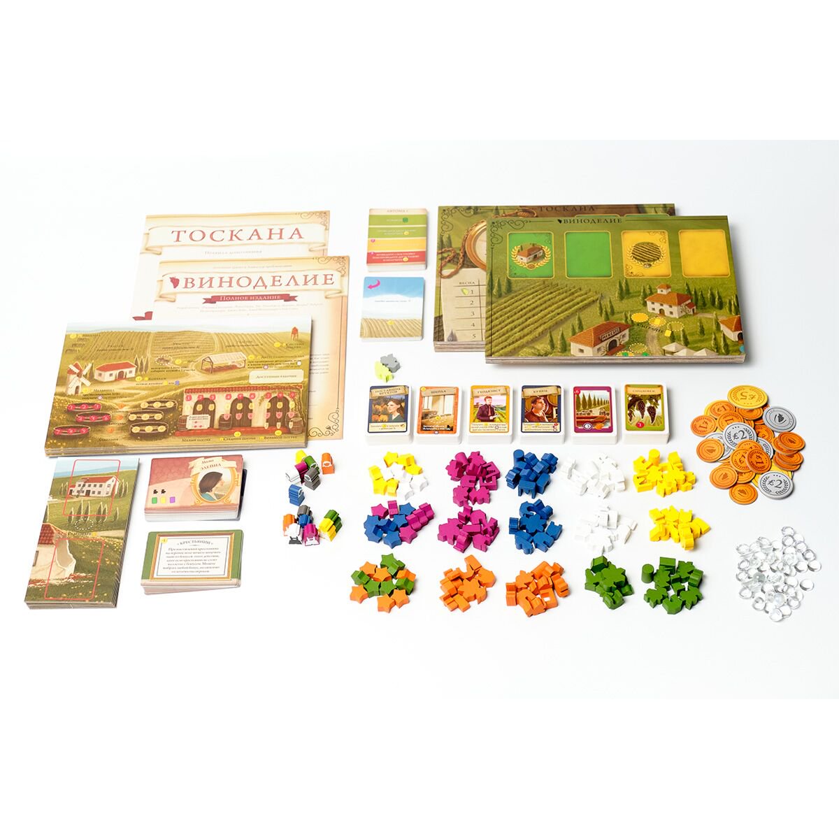  Настольная игра Нескучные игры Виноделие.Полное издание купить,NaN