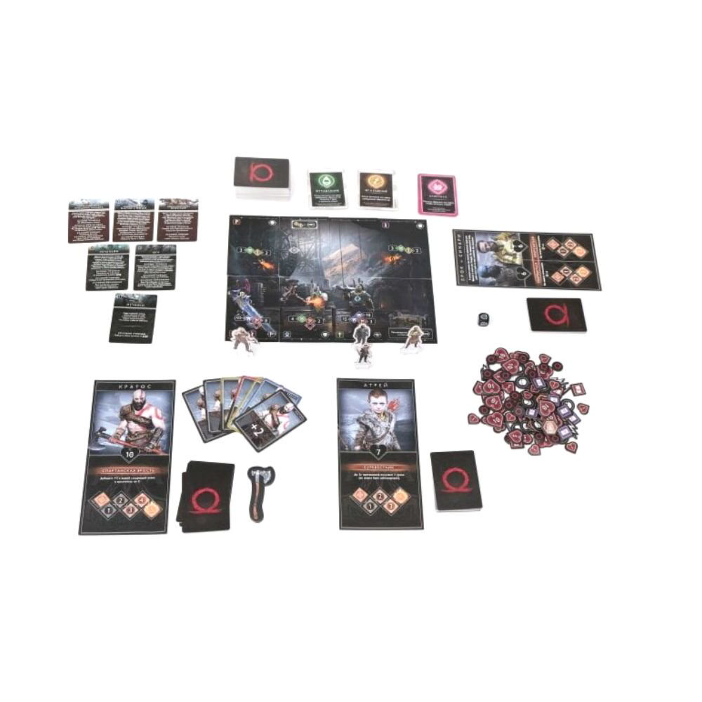 Настольная игра Нескучные игры God of war купить,NaN