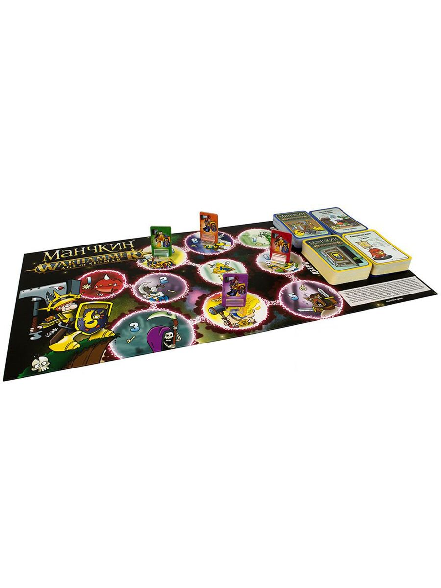 Настольная игра Hobby world Манчкин Warhammer Age of Sigmar купить,NaN