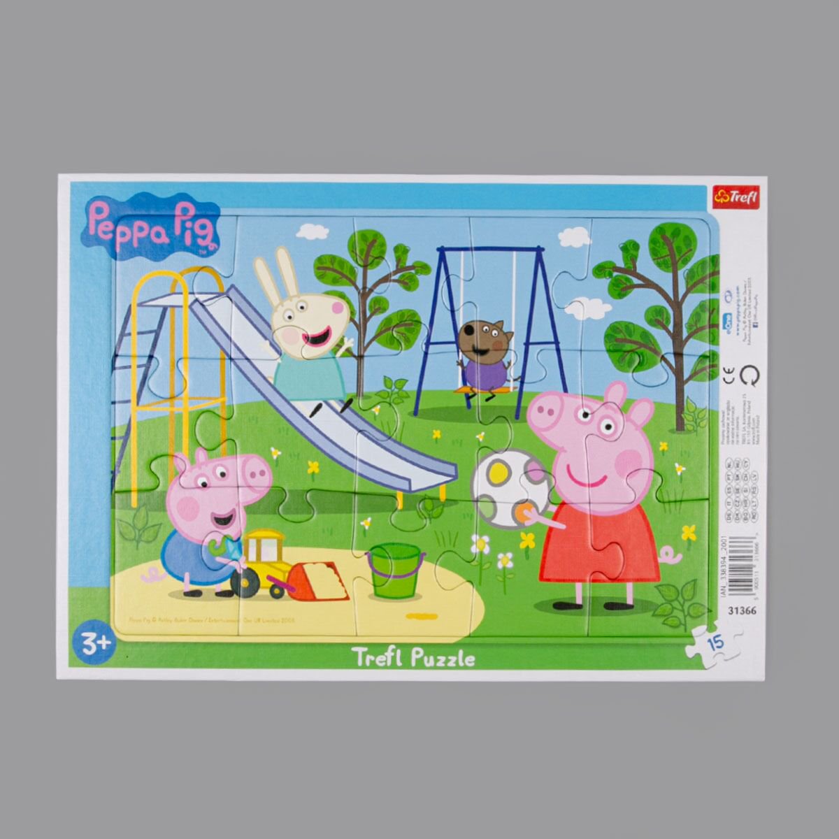 Пазл Trefl Peppa Pig 15 деталей  купить,NaN