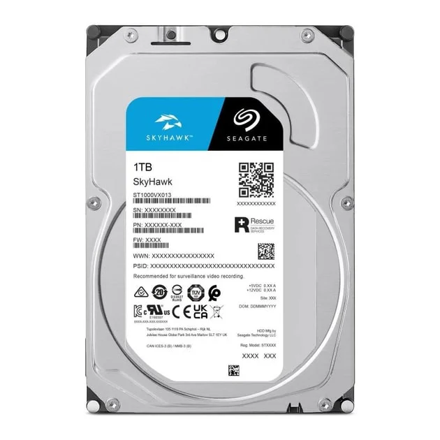 Жесткий диск HDD Seagate SkyHawk ST1000VX013 1Tb