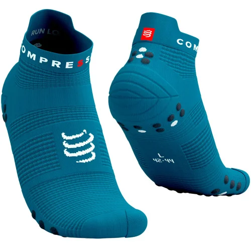 Носки Compressport Pro Racing V4.0 Run Low XU00047B-5026 синие 45-47
