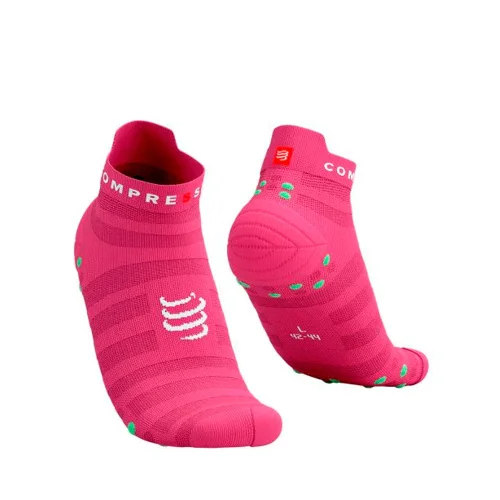 Носки Compressport Pro Racing Socks v4.0 Ultralight Run Low XU00051B-379 розовые 39-41