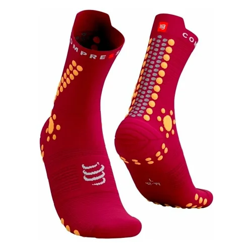 Носки Compressport Pro Racing Socks v4.0 Trail XU00048B-313 красные 42-44