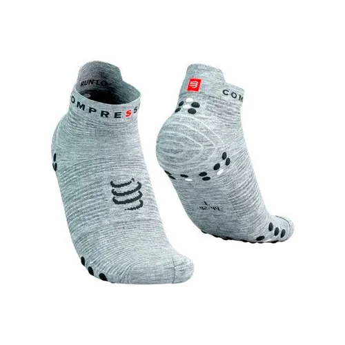 Носки Compressport Pro Racing V4.0 Run Low XU00047B-1013 серые 45-47