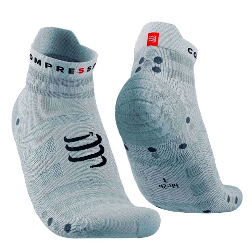 Носки Compressport Pro Racing Socks v4.0 Ultralight Run Low XU00051B-906 серые 45-48