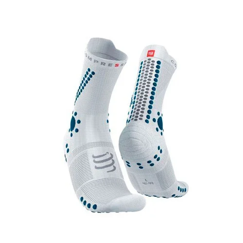 Носки Compressport Pro Racing Socks v4.0 Trail XU00048B-011 белые 39-41 купить,NaN