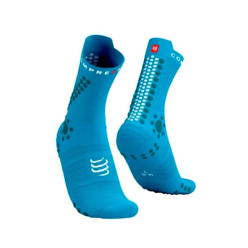 Носки Compressport Pro Racing Socks v4.0 Trail XU00048B-554 голубые 39-41