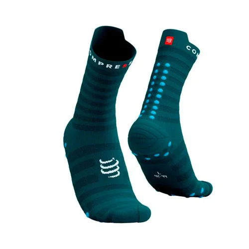 Носки Compressport Pro Racing Socks v4.0 Ultralight Run High XU00050B-118 синие 39-41