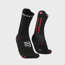 Носки Compressport XU00050B-906 черно-красные 39-41