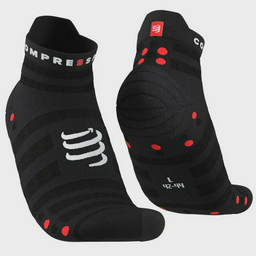Носки Compressport Pro Racing Socks v4.0 Ultralight Run Low XU00051B-906 черные 39-41