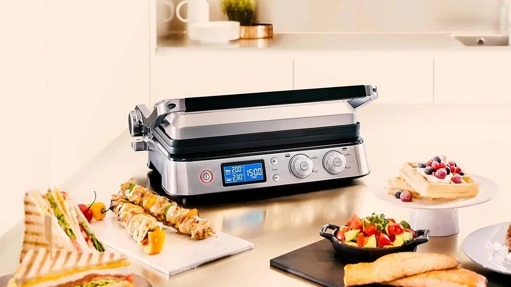 Электрогриль Braun CG9047 серебристый