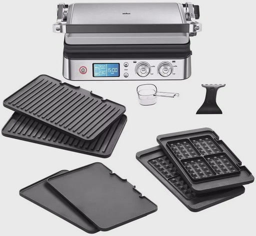 Электрогриль Braun CG9047 серебристый