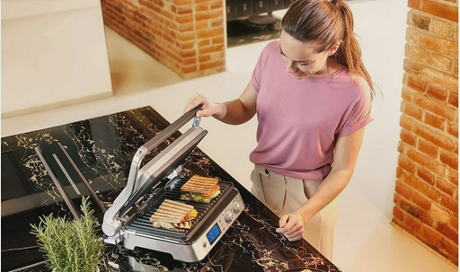 Электрогриль Braun CG9047 серебристый