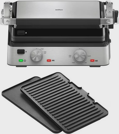 Электрогриль Braun CG7020 серебристый