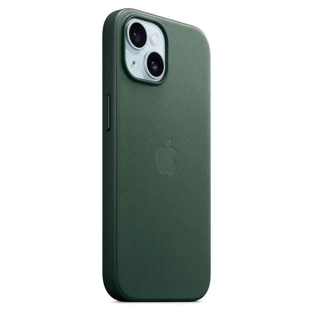 Чехол Apple для iPhone 15 FineWoven Case with MagSafe A3132 MT3J3ZM/A Green купить,0