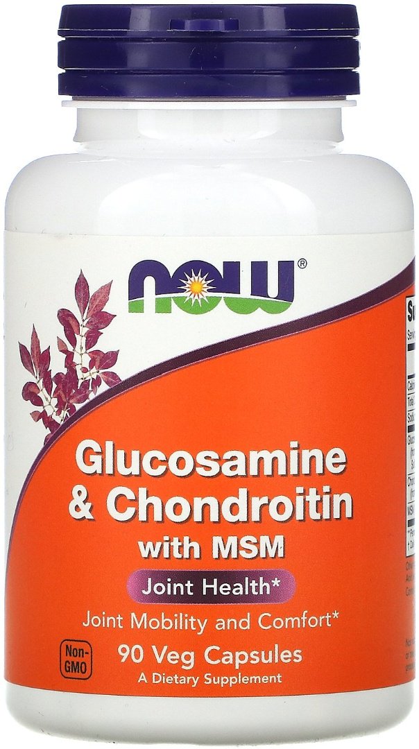 NOW Glucosamine Chondroitin MSM капсулы 90 шт 