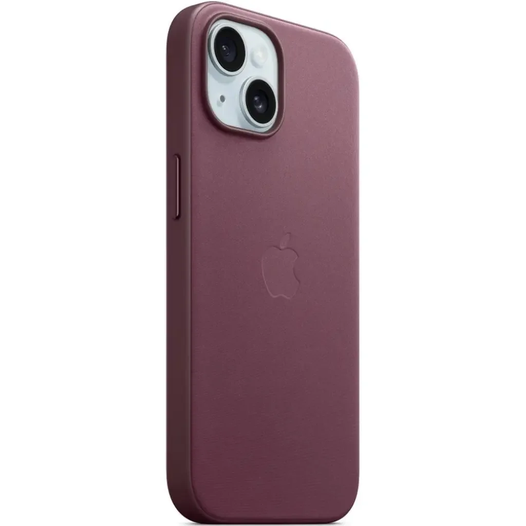 Чехол Apple для iPhone 15 FineWoven Case with MagSafe A3132 MT3E3ZM/A Mulberry купить,NaN