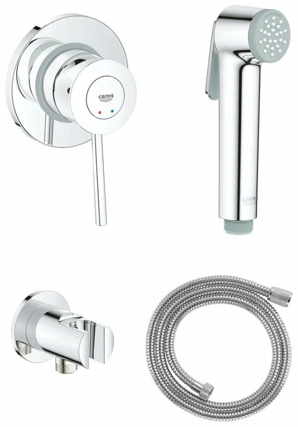 Grohe гигиенический душ White House Grohe BauClassic 129186, латунь купить,123900