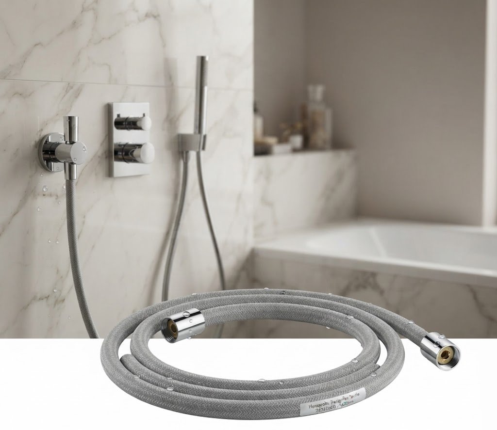 Шланг для душа Hansgrohe текстиль, 160 см, подключение 1/2x1/2