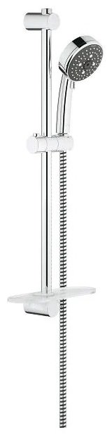 Grohe штанга для душа 620х70 мм Vitalio Comfort 100 26098000, металл, пластик купить,68530