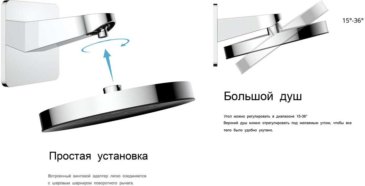 Vincea душевой набор (гарнитур) Inspire VSFW-3I21MT3CH купить,NaN
