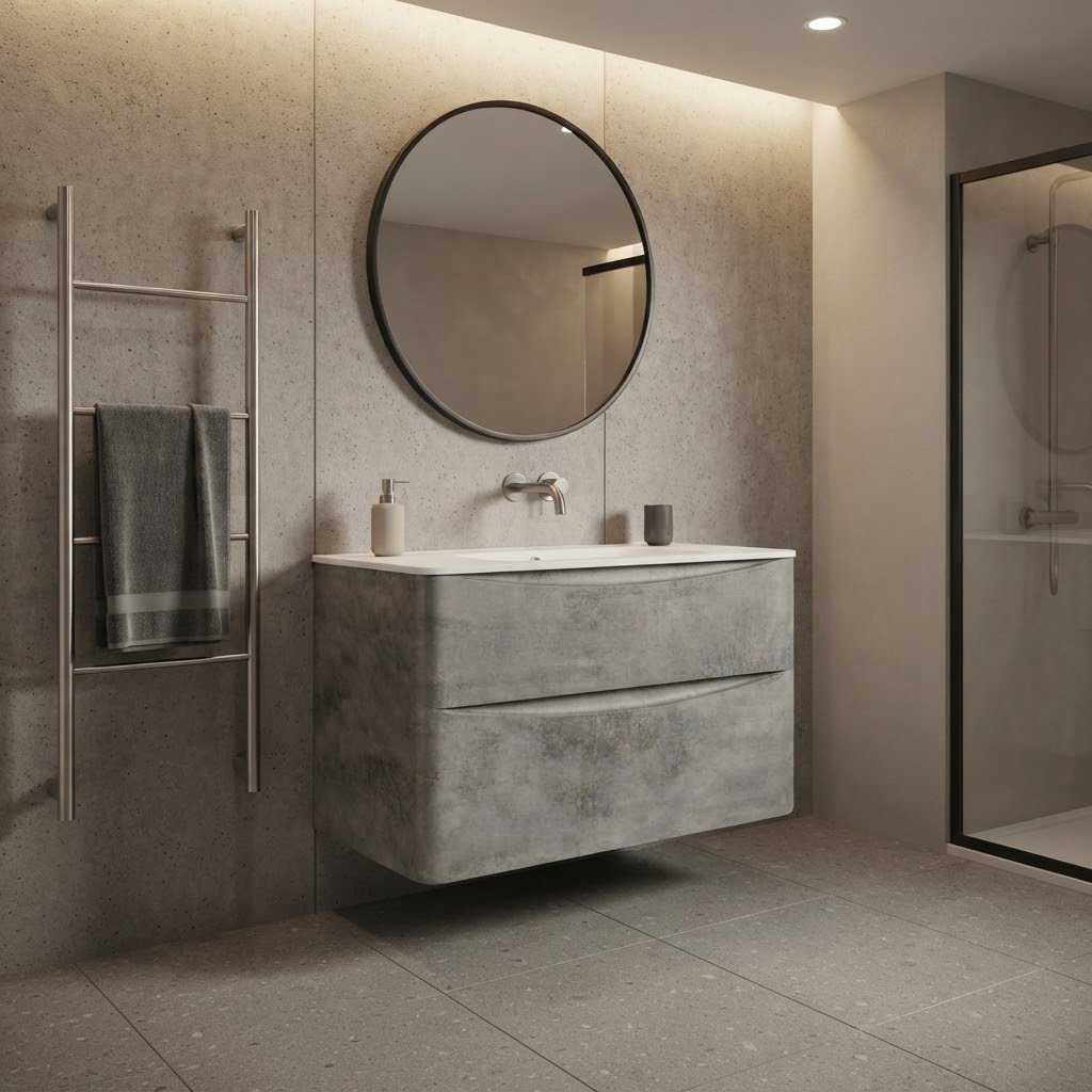 Тумба без раковины KABINKA.KZ Paola 80, 79x50x46.6 см, серый купить,NaN