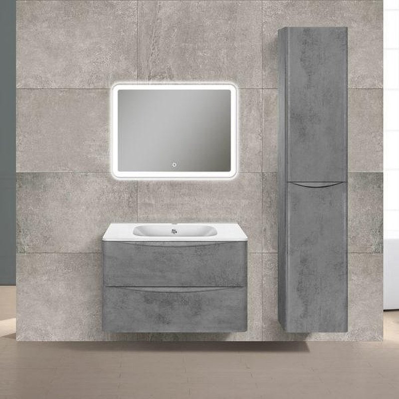 Тумба без раковины KABINKA.KZ Paola 80, 79x50x46.6 см, серый купить,NaN