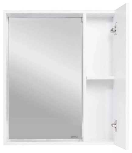 Шкаф зеркальный навесной KABINKA.KZ Берлин 60, 60x13.6x70 см, белый купить,NaN