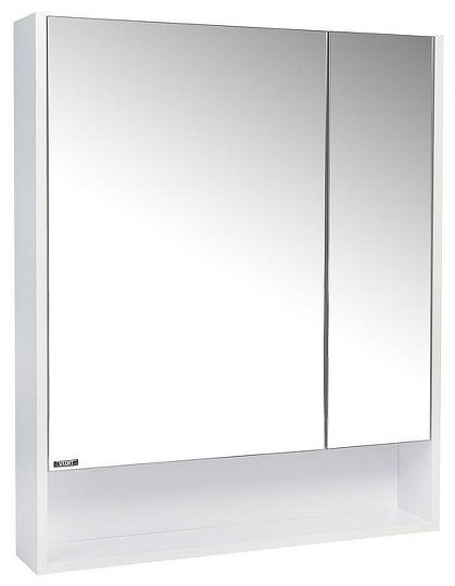 Шкаф зеркальный навесной KABINKA.KZ Мальта, 80x13.4x85 см, белый купить,NaN