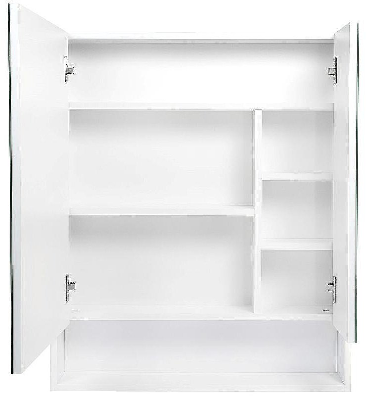 Шкаф зеркальный навесной KABINKA.KZ Мальта 60, 60x13.4x85 см, белый купить,NaN
