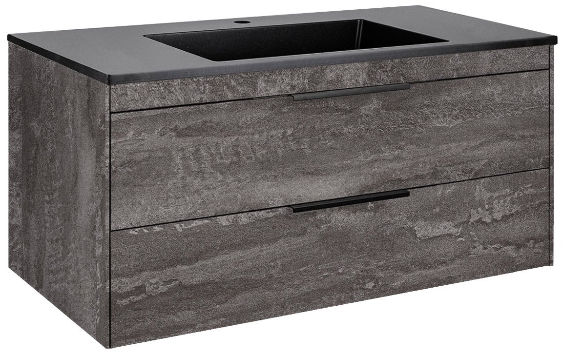 Тумба без раковины KABINKA.KZ Chiara 1000, 99x47.5x47.6 см, серый