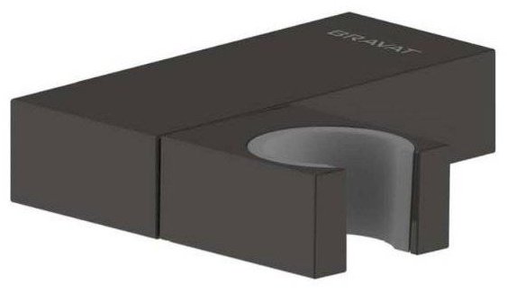 BRAVAT держатель для душа 72х80 мм P7184BW-ENG, пластик купить,30440