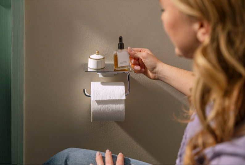 Hansgrohe держатель 41789000 1 шт, латунь купить,49000