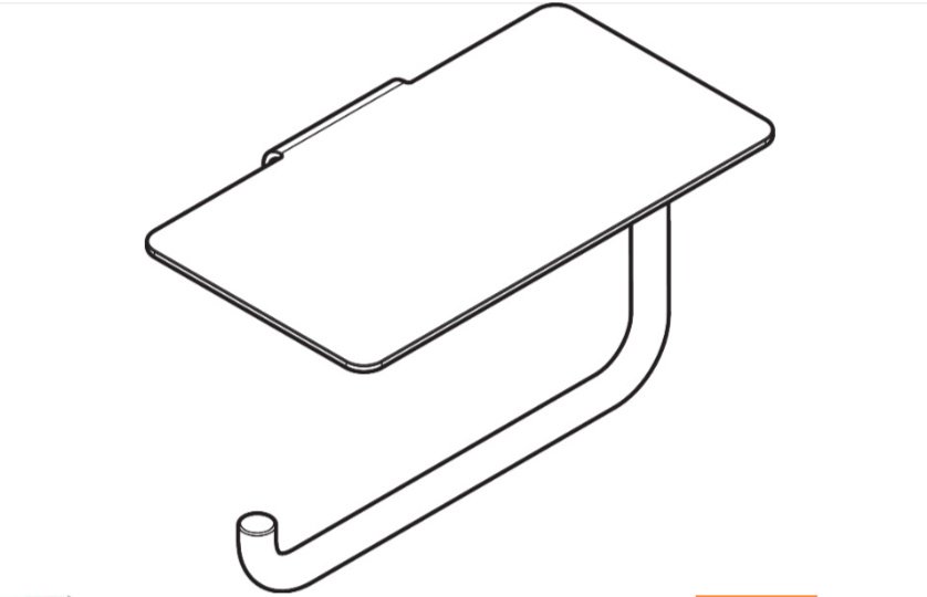 Hansgrohe держатель 41789000 1 шт, латунь купить,49000