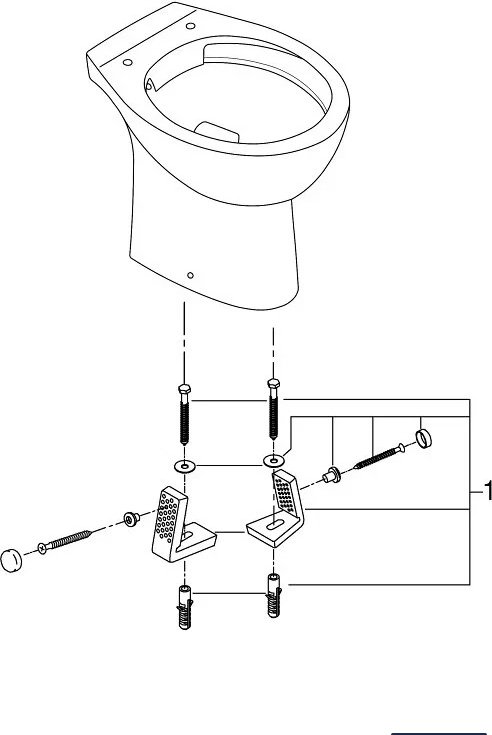 Унитаз Grohe White House Grohe 39430000/A681, санкерамика купить,120200