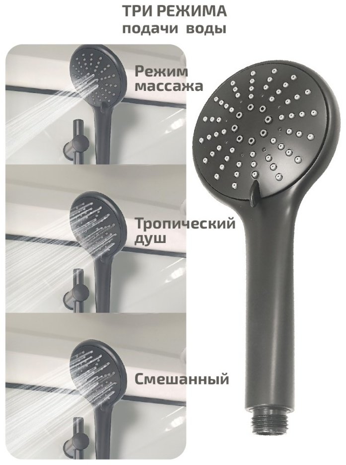 Душевая кабина KABINKA.KZ Прайм-ГрафитБК, 205.5х90 см, низкий поддон купить,NaN