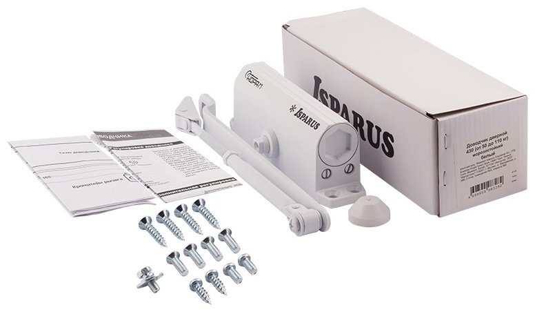 Дверной доводчик НОРА-М 430 ISPARUS, для дверей до 110 кг