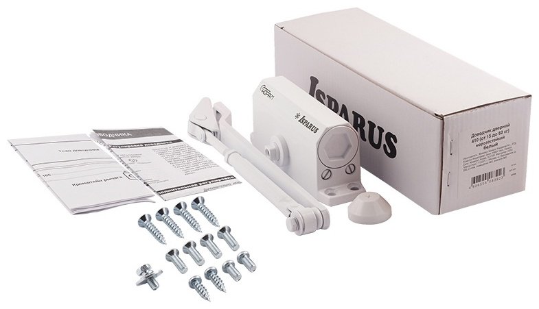 Дверной доводчик НОРА-М 410 ISPARUS, для дверей до 60 кг