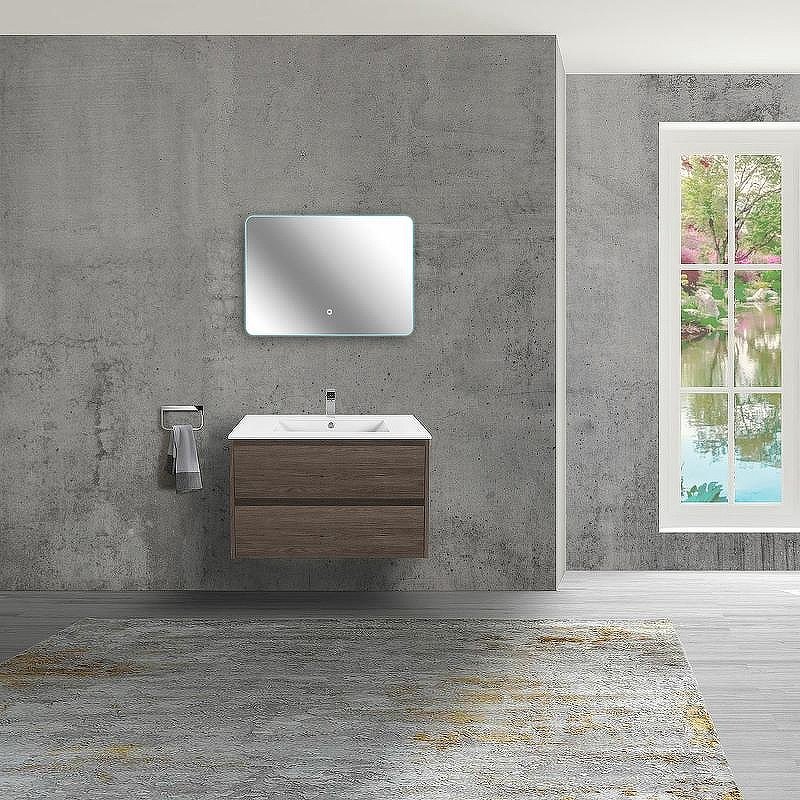 Тумба без раковины KABINKA.KZ Gio 800, 80.7x50x46 см, коричневый