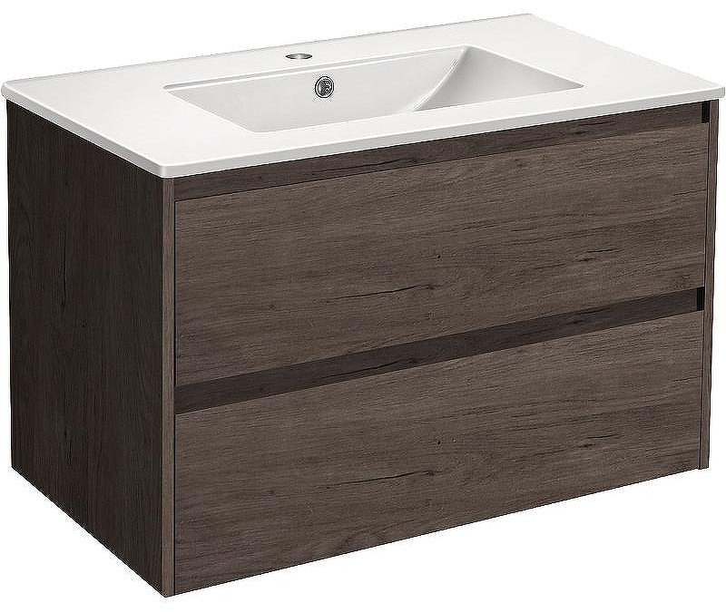 Тумба без раковины KABINKA.KZ Gio 800, 80.7x50x46 см, коричневый