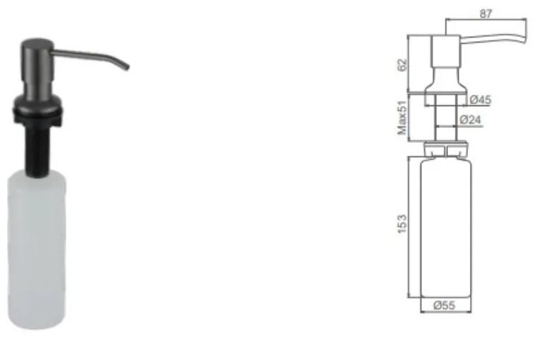 Дозатор для жидкого мыла Frap F408-9 купить,NaN