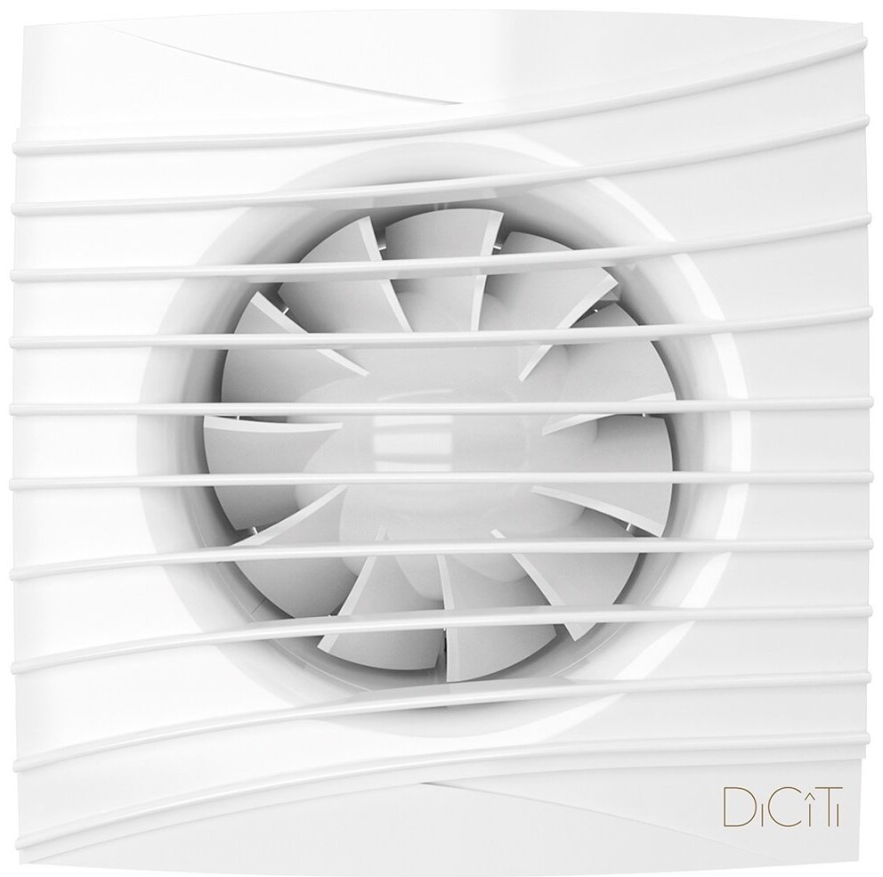 Вытяжной вентилятор DiCiTi осевой D100 мм 19Вт, SILENT 4C TURBO купить,22200