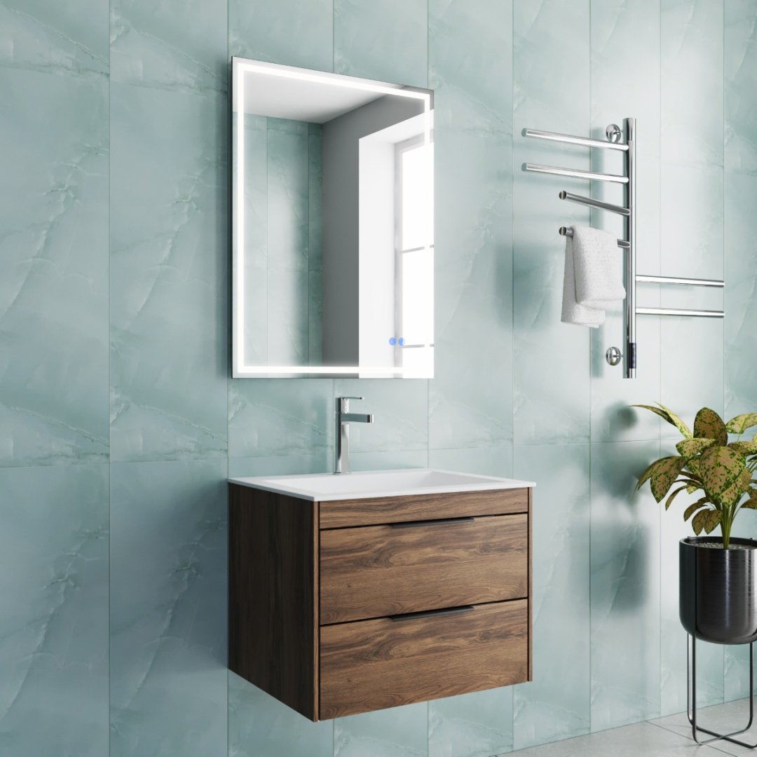 Тумба без раковины KABINKA.KZ Chiara 60, 59.2x47.5x47.6 см, коричневый купить,NaN
