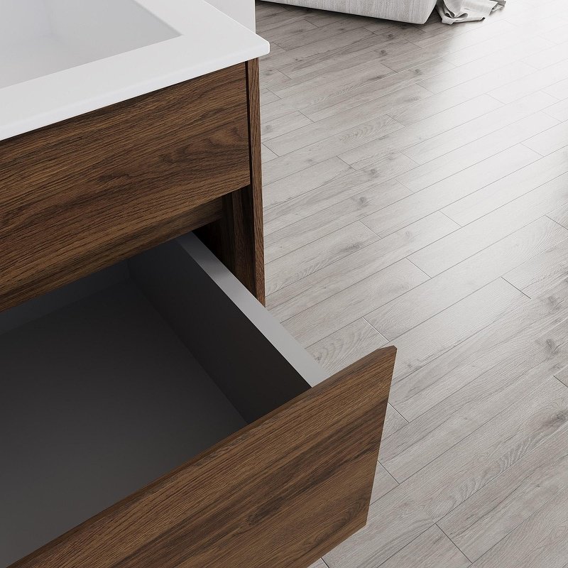 Тумба без раковины KABINKA.KZ Chiara 60, 59.2x43.5x47.6 см, коричневый купить,NaN