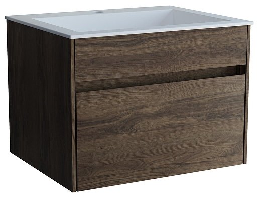 Тумба без раковины KABINKA.KZ Chiara 60, 59.2x43.5x47.6 см, коричневый купить,NaN