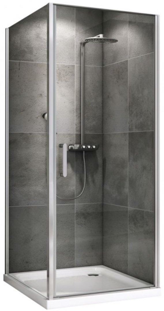 Душевое ограждение Abber двухстенное AG04100-S80, 800х1950 мм купить,NaN