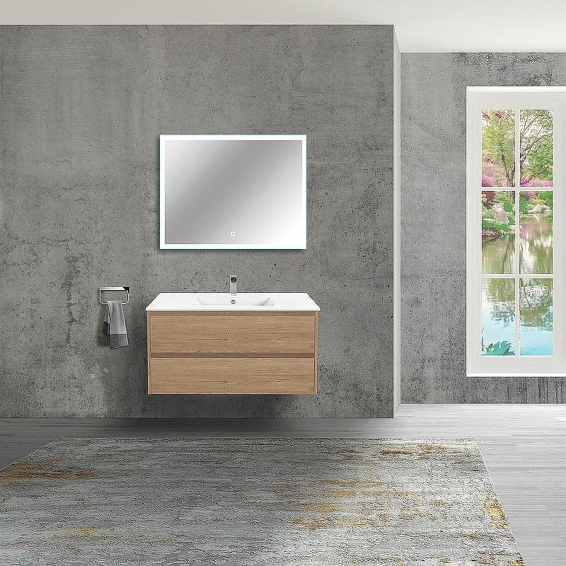 Тумба без раковины KABINKA.KZ Gio 1000, 100.6x50x46 см, коричневый купить,NaN